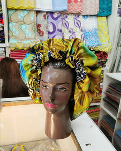 Ankara Head Bonnet