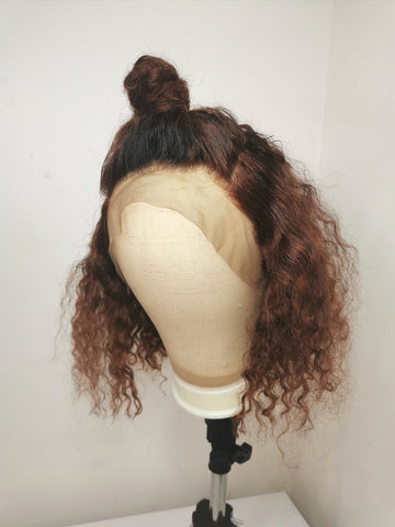 Raw Curly Frontal Human Hair