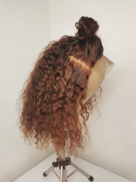 Raw Curly Frontal Human Hair