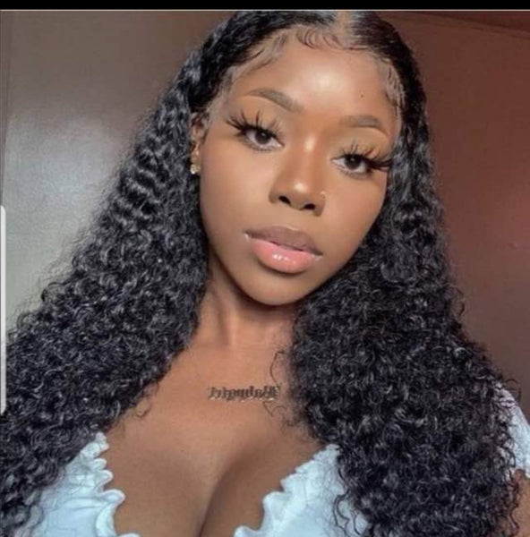 Raw Curly Frontal Wig