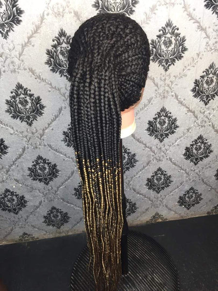 Two tone suku braided wig